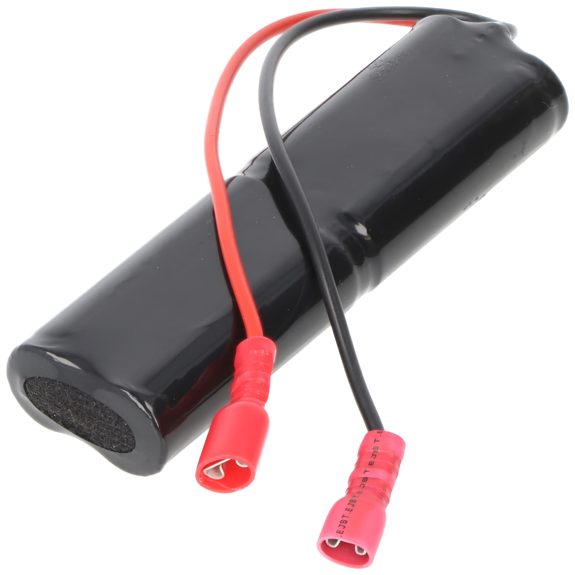Batterie lumière de secours NiCd 4.8V 860mAh L2x2 Mignon AA avec câble de 150mm et embases Faston -4.8mm