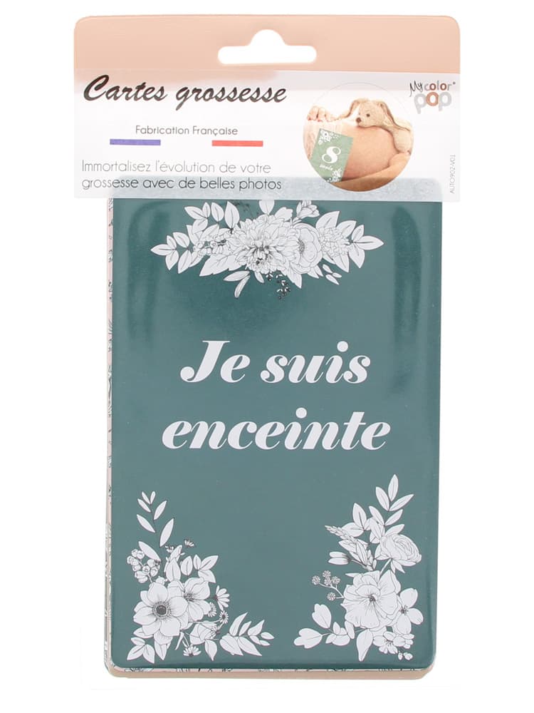 Color Pop Cartes Étapes Grossesse - 13 Cartes